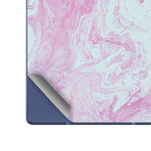Blue and Purple Marble Galaxy Z Fold6 Skin