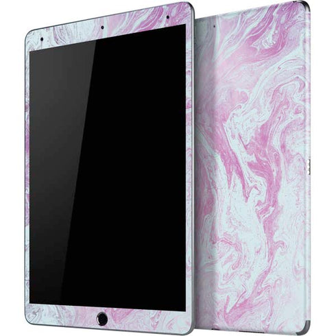 Blue and Purple Marble iPad Skins