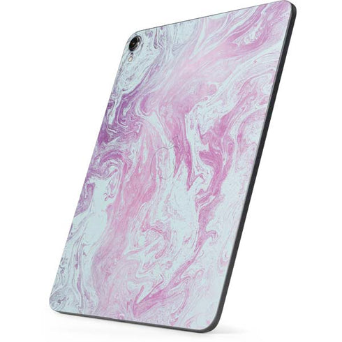 Blue and Purple Marble Apple iPad Pro Skin