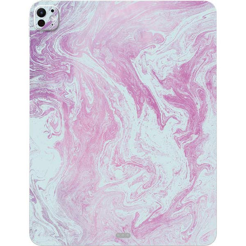 Blue and Purple Marble iPad Pro 13in M4 (2024) Skin