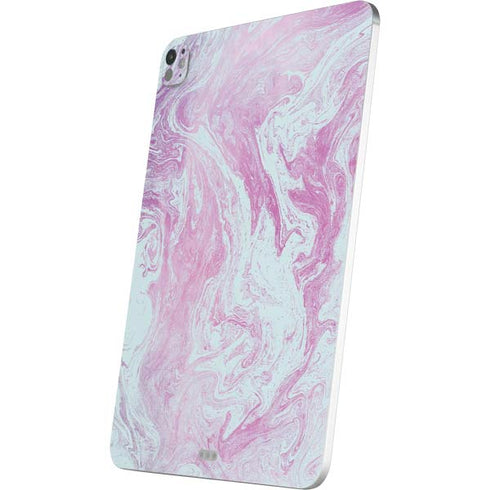 Blue and Purple Marble iPad Pro 13in M4 (2024) Skin