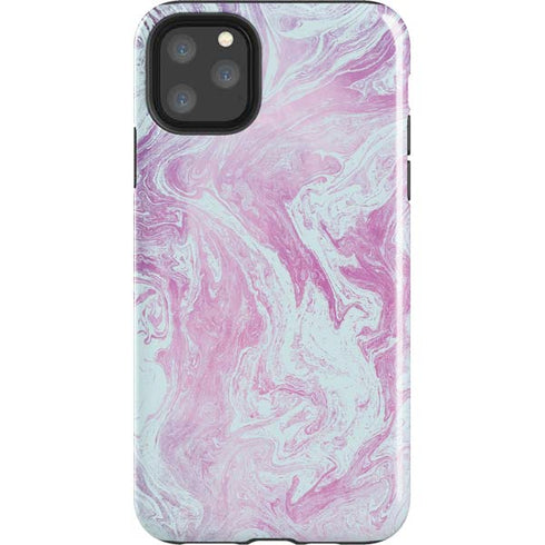 Blue and Purple Marble iPhone Cases