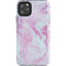 Blue and Purple Marble iPhone Cases