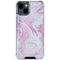 Blue and Purple Marble iPhone 15 Clear Case