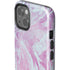 Blue and Purple Marble iPhone 15 Impact Case