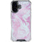 Blue and Purple Marble iPhone 16 Clear Case