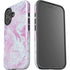 Blue and Purple Marble iPhone 16 Impact Case