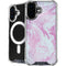Blue and Purple Marble iPhone 16 Plus MagSafe Case