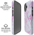 Blue and Purple Marble iPhone 16 Plus Magsafe Impact Case