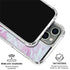 Blue and Purple Marble iPhone 16 Pro Clear Case