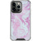 Blue and Purple Marble iPhone 16 Pro Max Clear Case