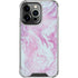 Blue and Purple Marble iPhone 16 Pro Max Clear Case