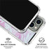 Blue and Purple Marble iPhone 16 Pro Max Clear Case