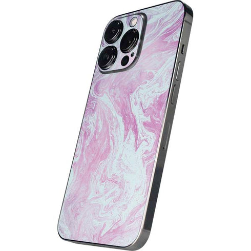 Blue and Purple Marble iPhone 16 Pro Max Skin