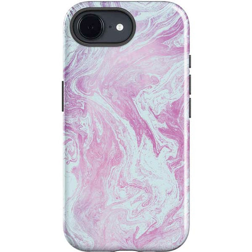 Blue and Purple Marble iPhone 16e Impact Case