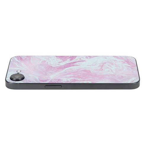 Blue and Purple Marble iPhone 16e Skin