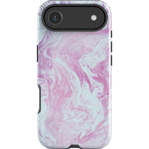 Blue and Purple Marble iPhone 17 Air Impact Case