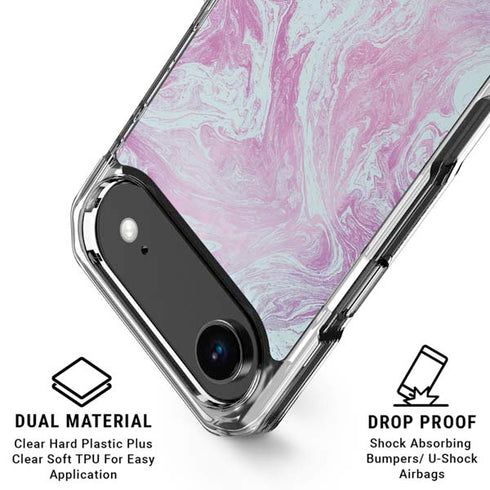 Blue and Purple Marble iPhone 17 Air MagSafe Case