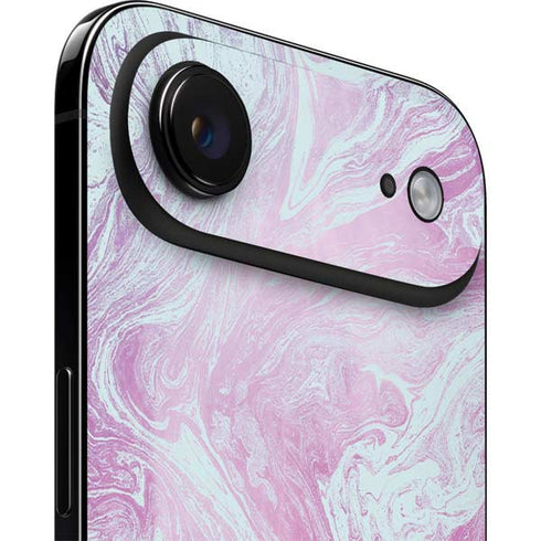 Blue and Purple Marble iPhone 17 Air Skin