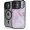 Blue and Purple Marble iPhone 17 Kickstand Case