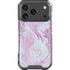 Blue and Purple Marble iPhone 17 Pro Clear Case