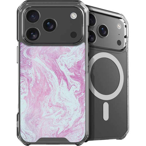 Blue and Purple Marble iPhone 17 Pro Max MagSafe Case