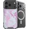 Blue and Purple Marble iPhone 17 Pro Max MagSafe Case