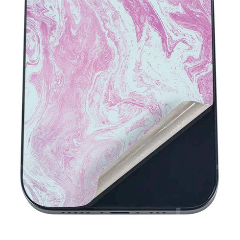 Blue and Purple Marble iPhone 17 Pro Max Skin