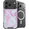Blue and Purple Marble iPhone 18 Pro Max MagSafe Case