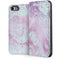 Blue and Purple Marble iPhone 7 Folio Case