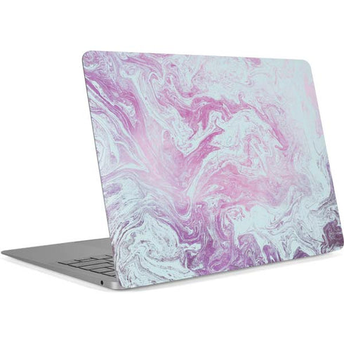 Blue and Purple Marble Apple MacBook Air Skin