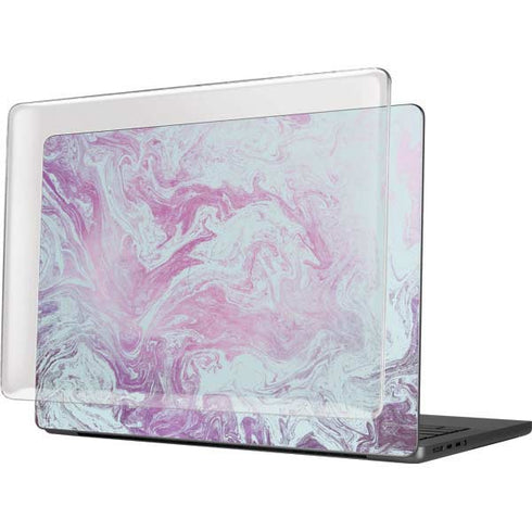 Blue and Purple Marble MacBook Pro 14in (2021-24) Case plus Skin