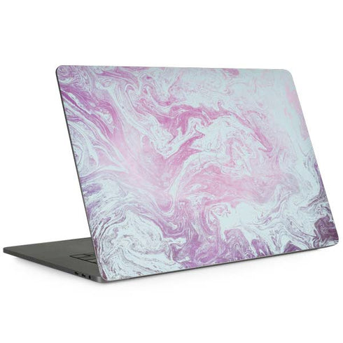 Blue and Purple Marble MacBook Skins
