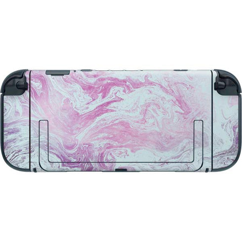 Blue and Purple Marble Nintendo Switch 2 (2025) with Joy-Con Skin