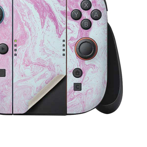 Blue and Purple Marble Nintendo Switch 2 (2025) Joy-Con Controller Skin