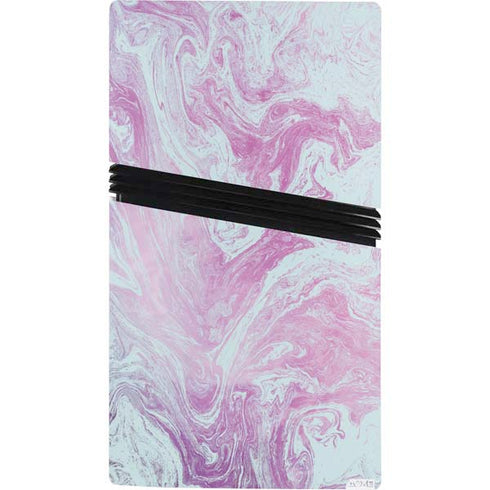 Blue and Purple Marble PS5 Pro Bundle Skin