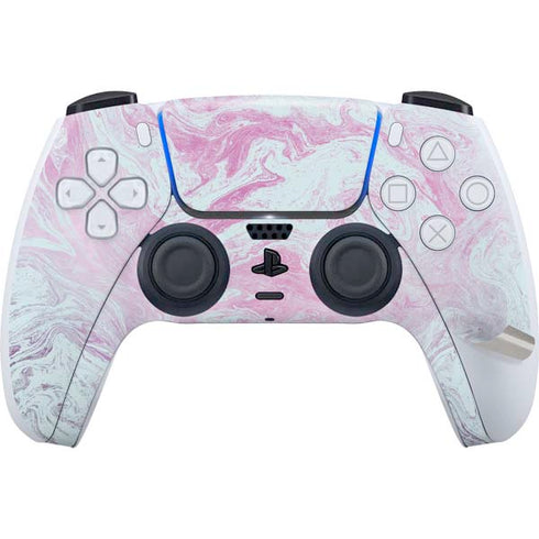 Blue and Purple Marble PS5 Pro Bundle Skin