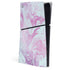 Blue and Purple Marble PS5 Slim Digital Edition Console Skin
