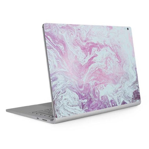 Blue and Purple Marble Surface Book 2 15in Skin