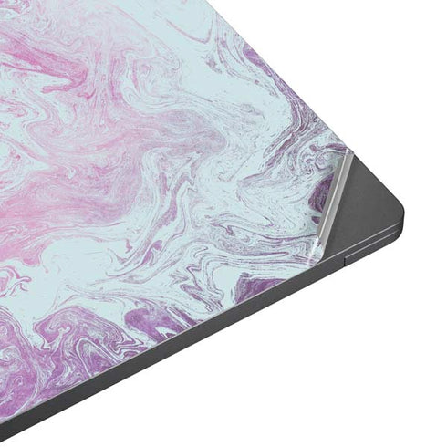 Blue and Purple Marble Surface Laptop 7 13.8in Skin