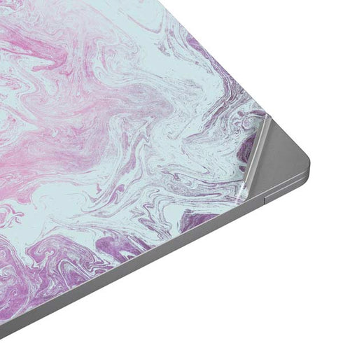Blue and Purple Marble Laptop Skins
