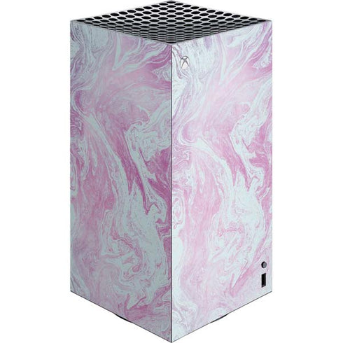 Blue and Purple Marble XBox Series X Digital Edition Console Skin