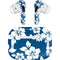 Blue and White AirPods Skins