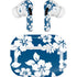 Blue and White AirPods Skins