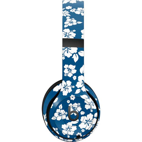 Blue and White Beats Studio Pro Wireless Headphones Skin