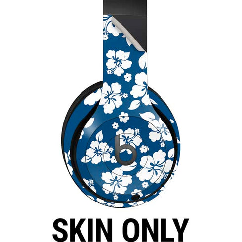 Blue and White Beats Studio Pro Wireless Headphones Skin