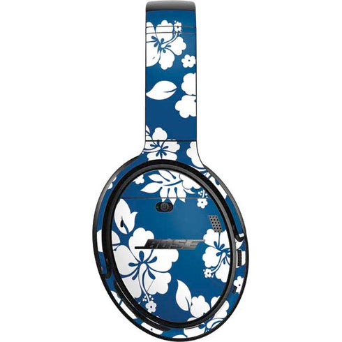 Blue and White Bose QuietComfort 35 Headphones Skin
