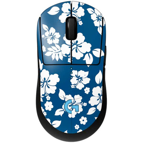 Blue and White G Pro Wireless Gaming Mouse Skin