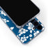 Blue and White Galaxy A55 5G Clear Case
