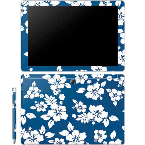 Blue and White Galaxy Book 12in Skin